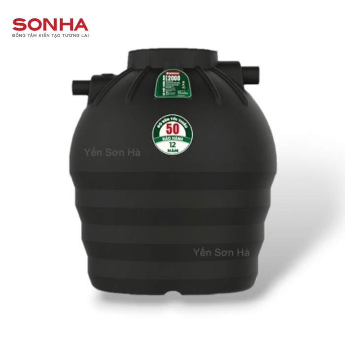 Bồn tự hoại Septic Sơn Hà 1600L