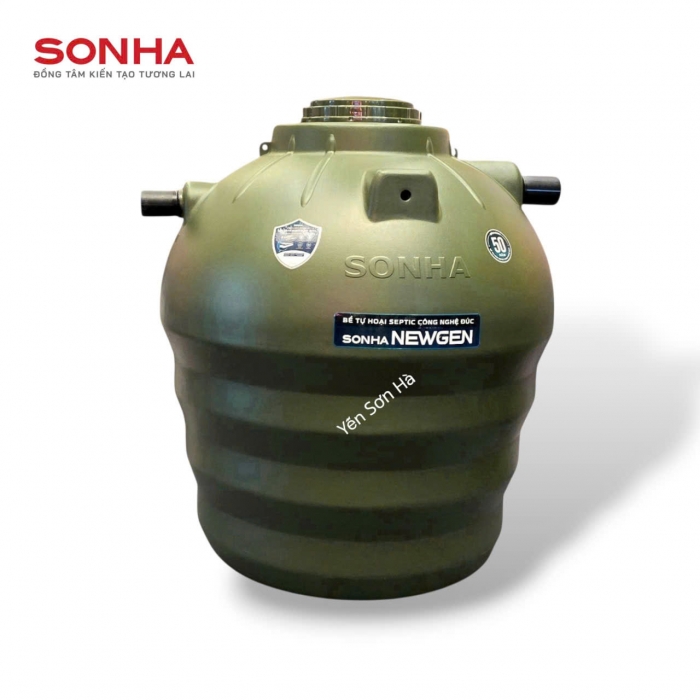 Bồn tự hoại Sơn Hà NewGen 2000L đứng